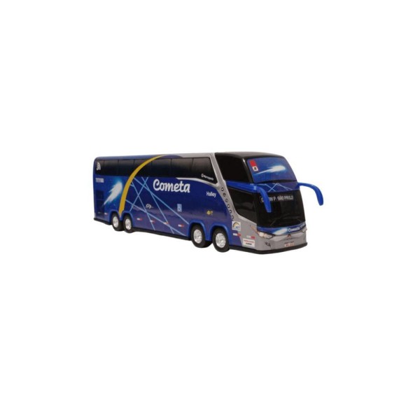 Encontraproduto.com.br - ônibus Em Miniatura Cometa Halley 2 Andares 1800 Dd G7