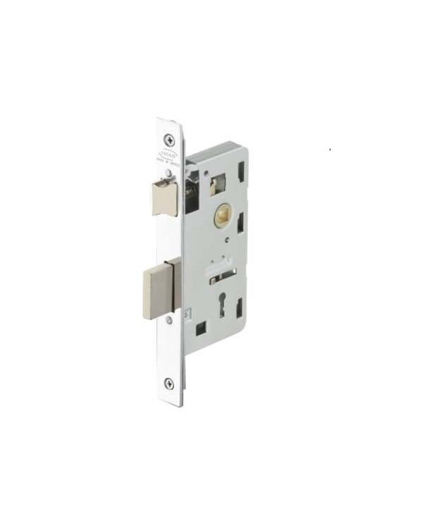 Encontraproduto.com.br - FECHADURA TESS IMAB INTERNA QUARTO CHAVE GRANDE CROMADA CR 40MM