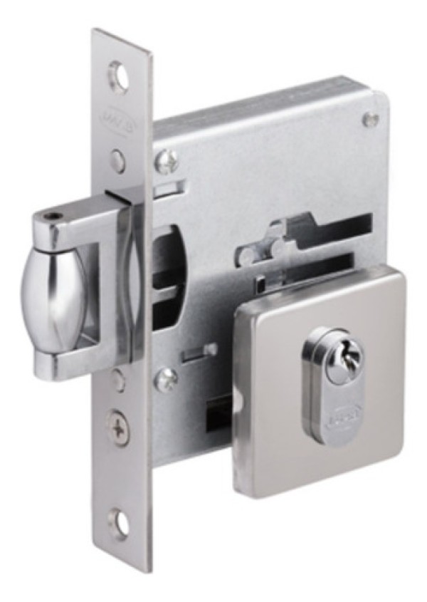 Fechadura Imab AUX 2791 INX com Rolete CIL 3000 ZMK XP FA2791K30XP00