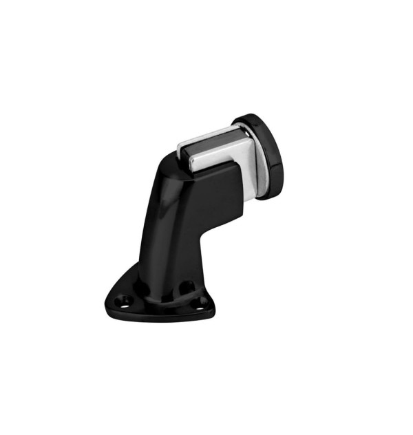 Encontraproduto.com.br - PRENDEDOR FIXADOR TRAVA PORTA MAGNÉTICO 808 IMAB PRETO PP IMA FORTE PISO E PAREDE C/ BUCHAS E PARAF