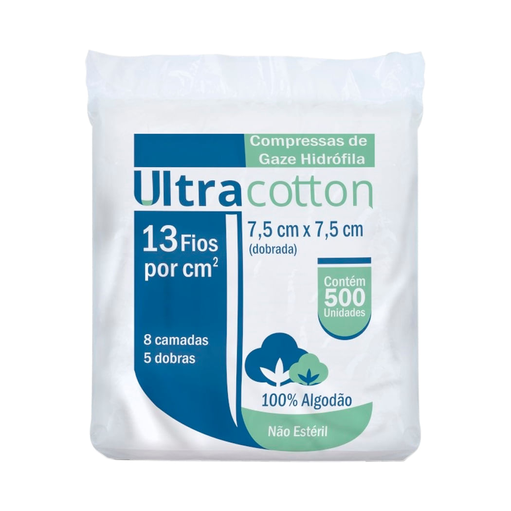 Encontraproduto.com.br - Compressa de Gaze  - Ultracotton