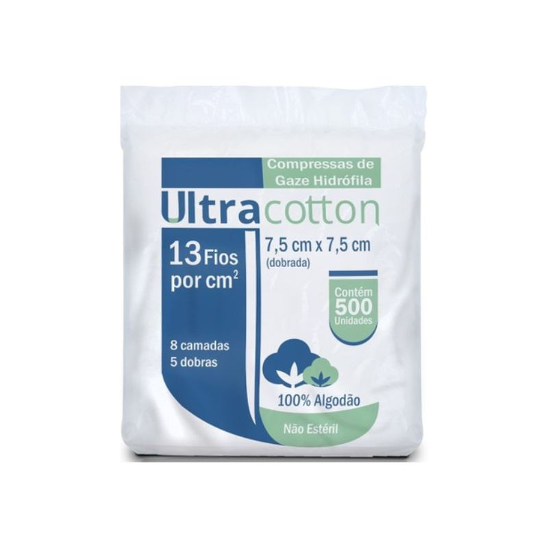 Encontraproduto.com.br - Compressa de Gaze  - Ultracotton
