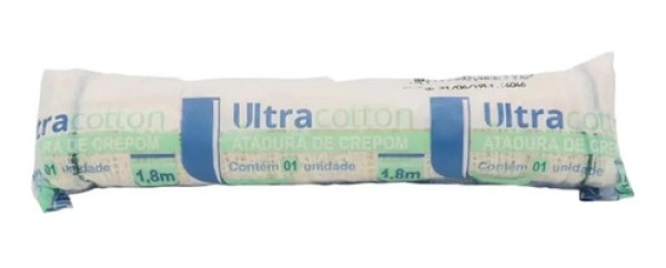 Encontraproduto.com.br - Atadura Crepom Ultracotton 20cmx1,80m