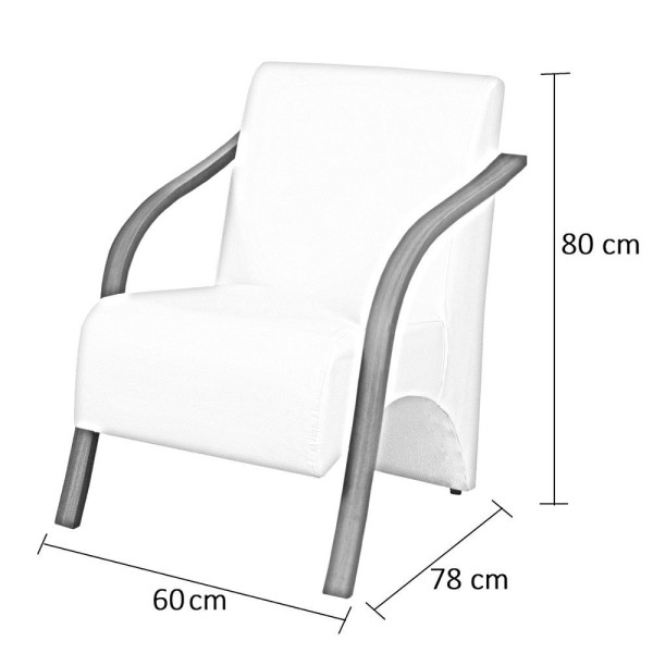 Encontraproduto.com.br - Kit C- 3 Poltronas De 1 Lugar Braço Madeira Dsalla Suede