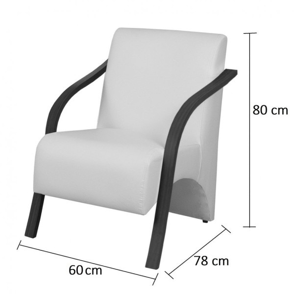 Encontraproduto.com.br - Kit C- 3 Poltronas De 1 Lugar Braço Madeira Dsalla Suede