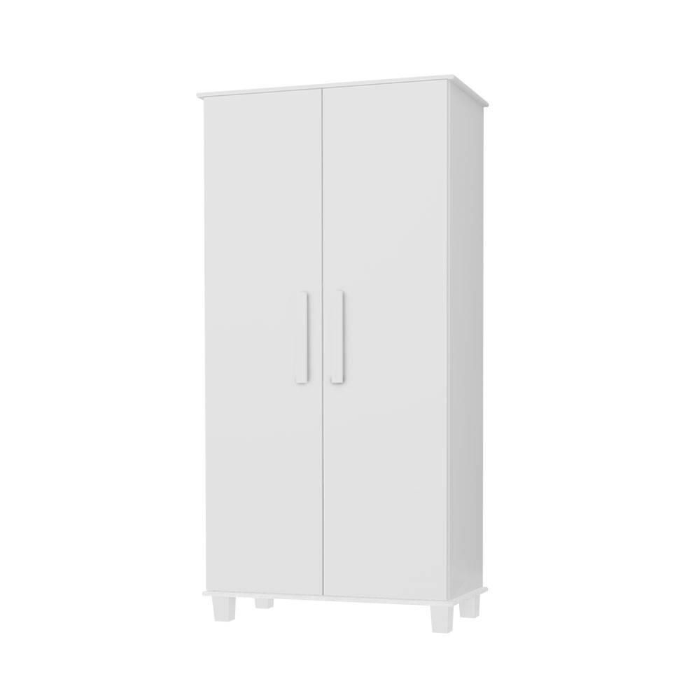 Encontraproduto.com.br - Multiuso Sapateira Com Cabideiro Flex Branco