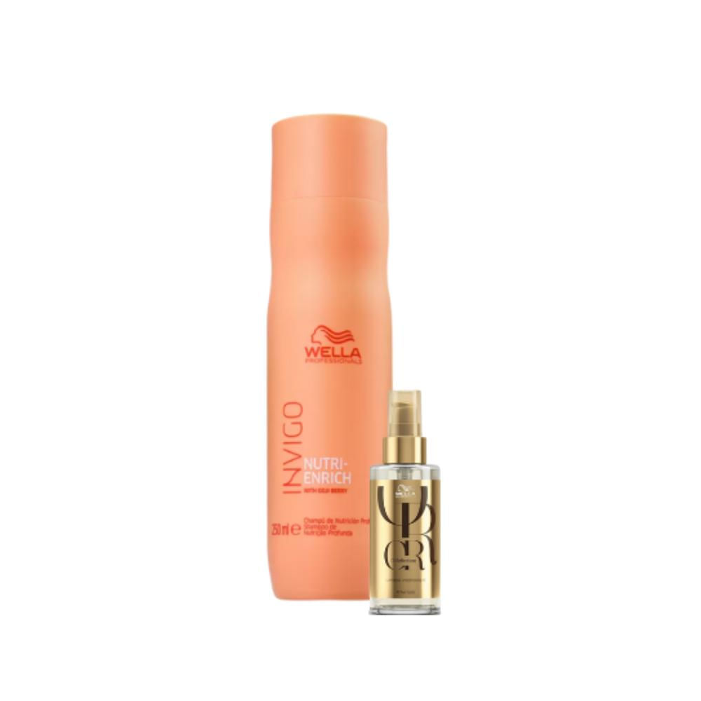 Kit Wella Professionals Enrich Sh 250ml + Oil Reflections 100ml