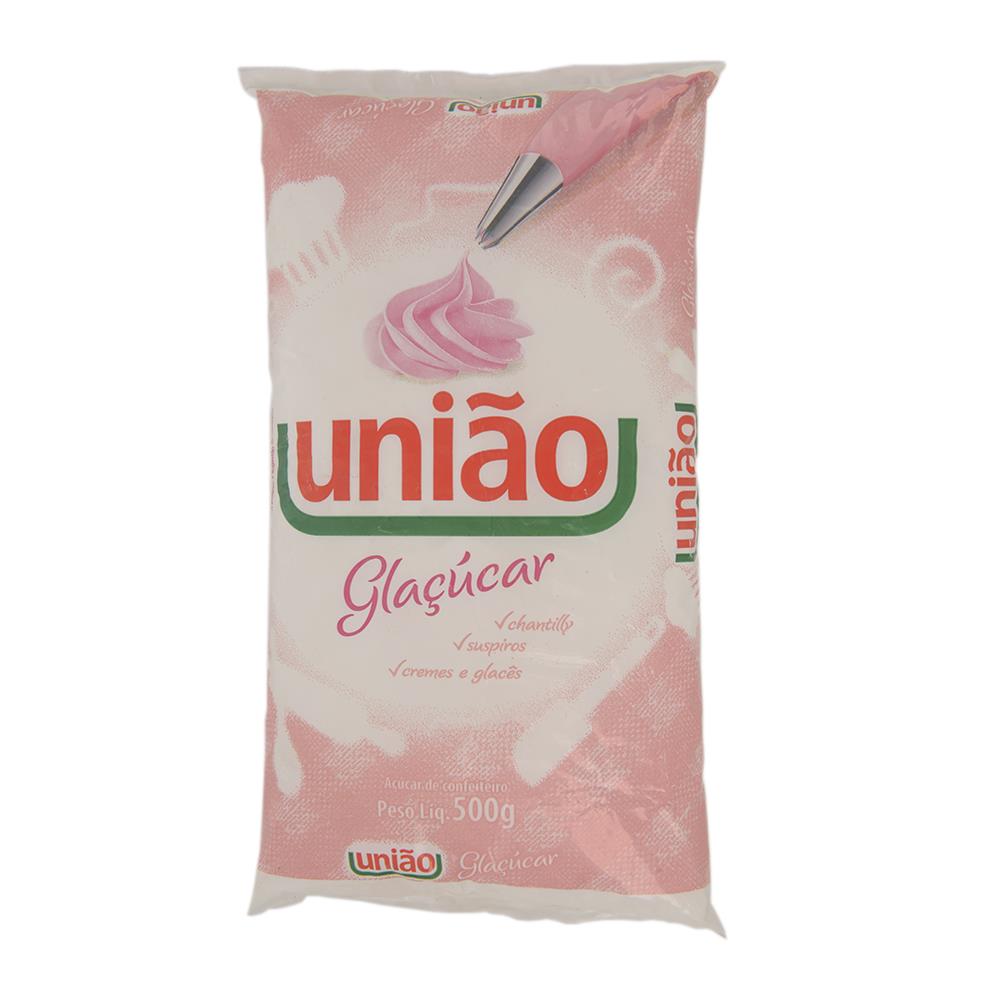 Encontraproduto.com.br - Açúcar de Confeiteiro União Glaçúcar Pacote 500 g
