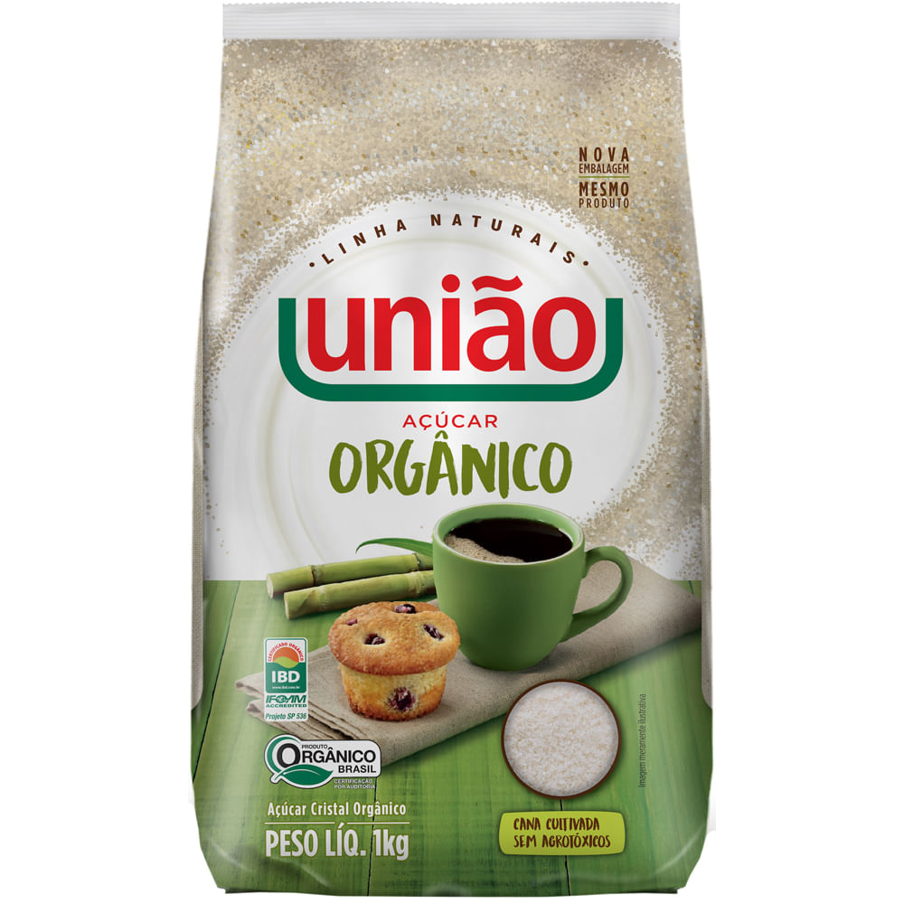 Encontraproduto.com.br - AÇÚCAR ORGÂNICO UNIÃO 1KG