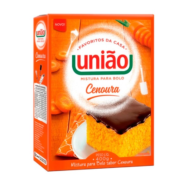 Encontraproduto.com.br - Mistura para Bolo União Cenoura Caixeta com 400g