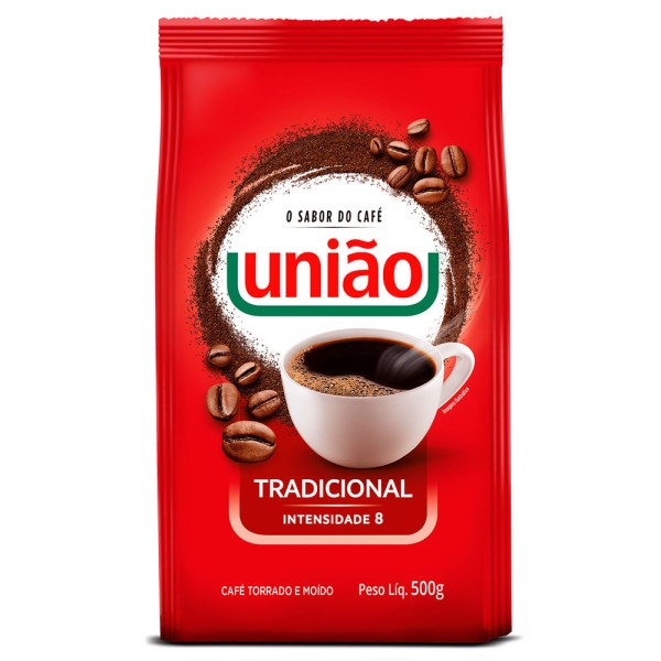 Encontraproduto.com.br - Cafe em Pó União Tradicional a Vácuo 500g