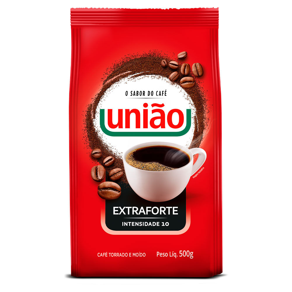 Encontraproduto.com.br - Café União Extra Forte Vácuo Pacote com 500g