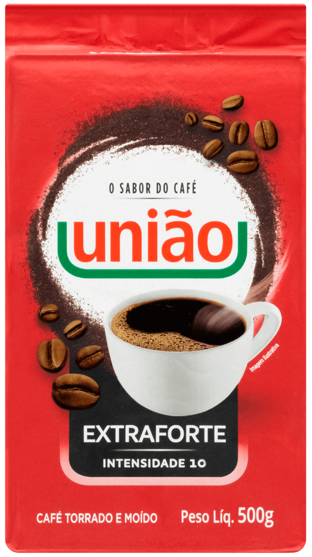 Encontraproduto.com.br - Café União Extra Forte Vácuo Pacote com 500g