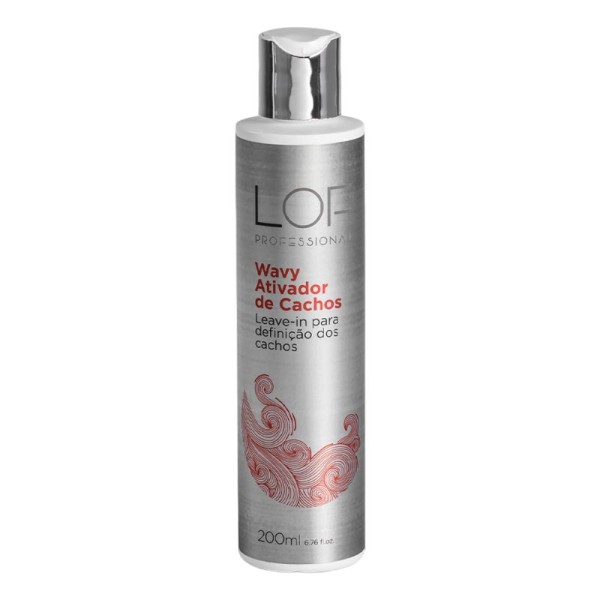 Encontraproduto.com.br - Kit LOF Wavy Shampoo 300ml, Condicionador 250ml, Ampola Máscara Liquida 15ml, Ativador de Cachos 200ml,Hit 10x1 Leave-In
