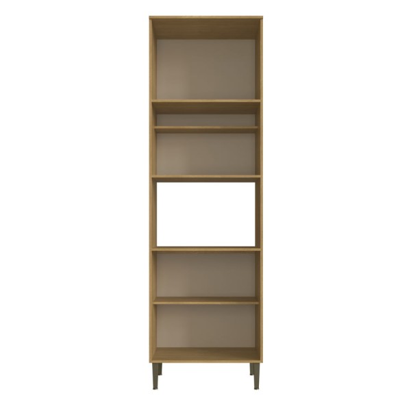 Encontraproduto.com.br - Paneleiro Torre Quente 4 Portas 70cm com Pés 100% MDF May Cadorin Móveis