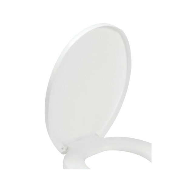 Encontraproduto.com.br - Assento Sanitário Almofadado Oval 11972 Confort Amanco Branco (MP)