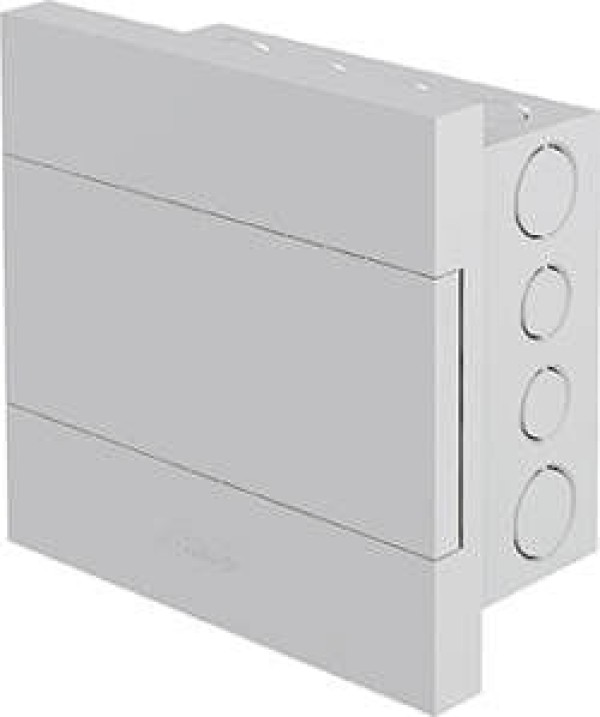 Encontraproduto.com.br - Quadro Amanco Distribuição 08 Disjuntores Liso Com Barramento Branco