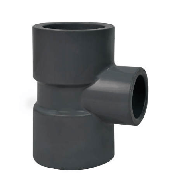 Encontraproduto.com.br - Te PVC Industrial SCH80 Amanco Wavin