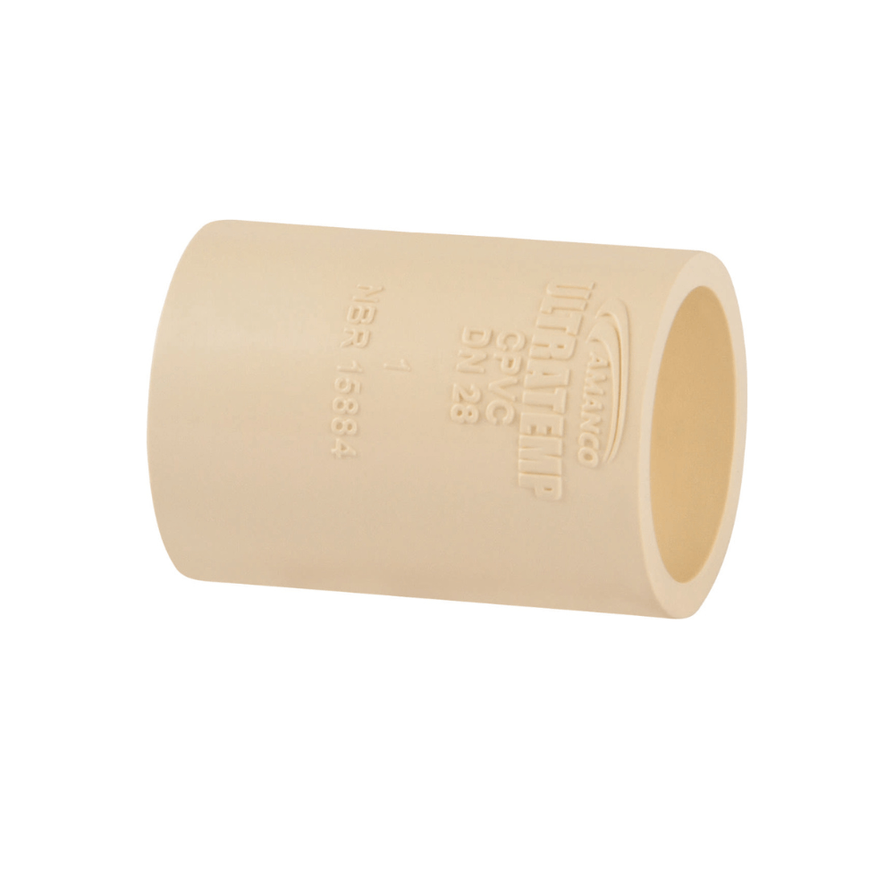 Encontraproduto.com.br - Luva 22mm Cpvc Super Branco Amanco