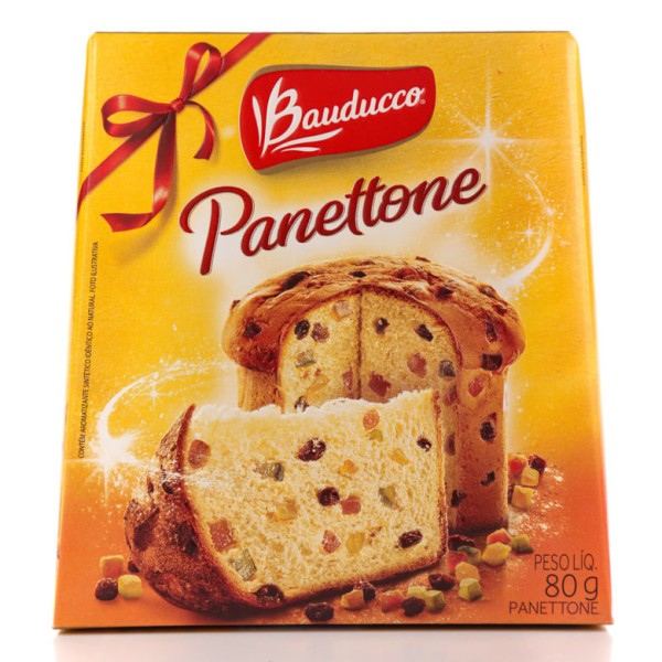 Encontraproduto.com.br - Panettone Bauducco Frutas Caixeta com 80g