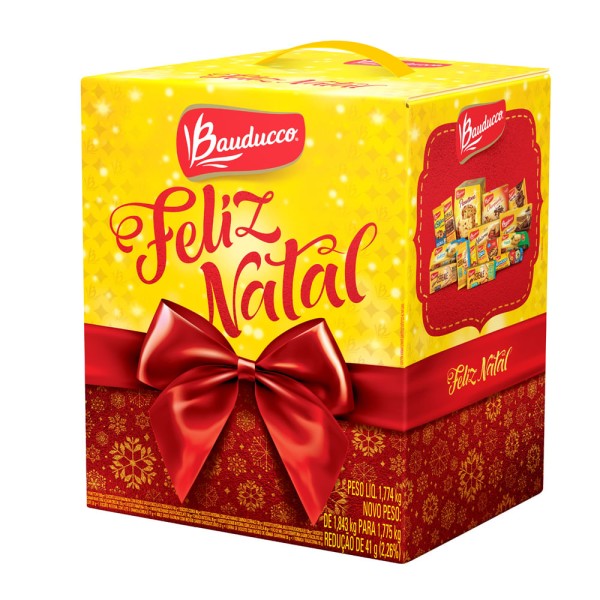 Encontraproduto.com.br - Cesta Natal Bauducco Pequena