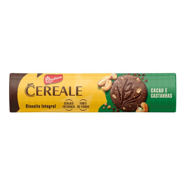 Encontraproduto.com.br - Biscoito Bauducco Cereale Castanha Pacote com 170g