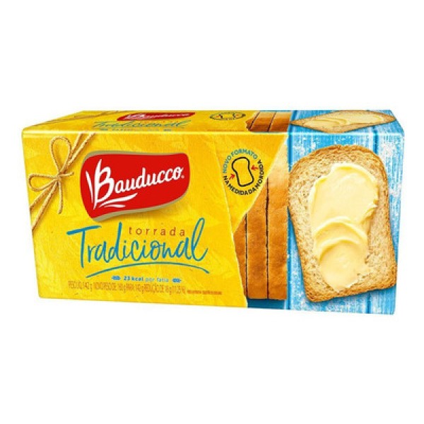 Encontraproduto.com.br - Torrada Bauducco Tradicional Pacote com 142g