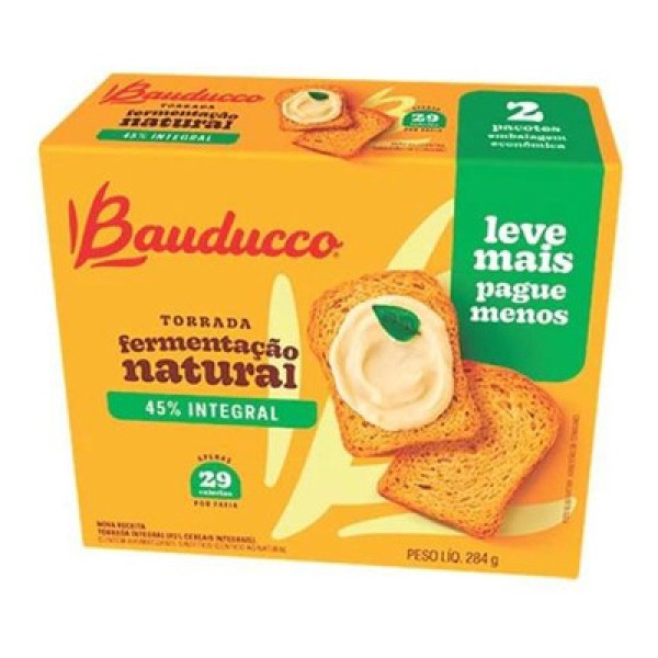 Encontraproduto.com.br - Torrada Bauducco Integral Pacote com 284g