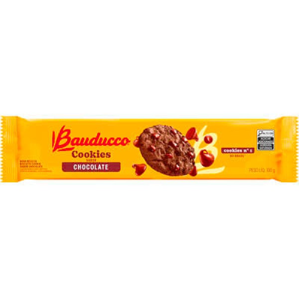 Encontraproduto.com.br - Biscoito Cookies Bauducco Chocolate Pacote com 100g