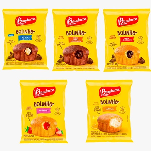 Bolinho Bauducco Laranja Pacote com 40g