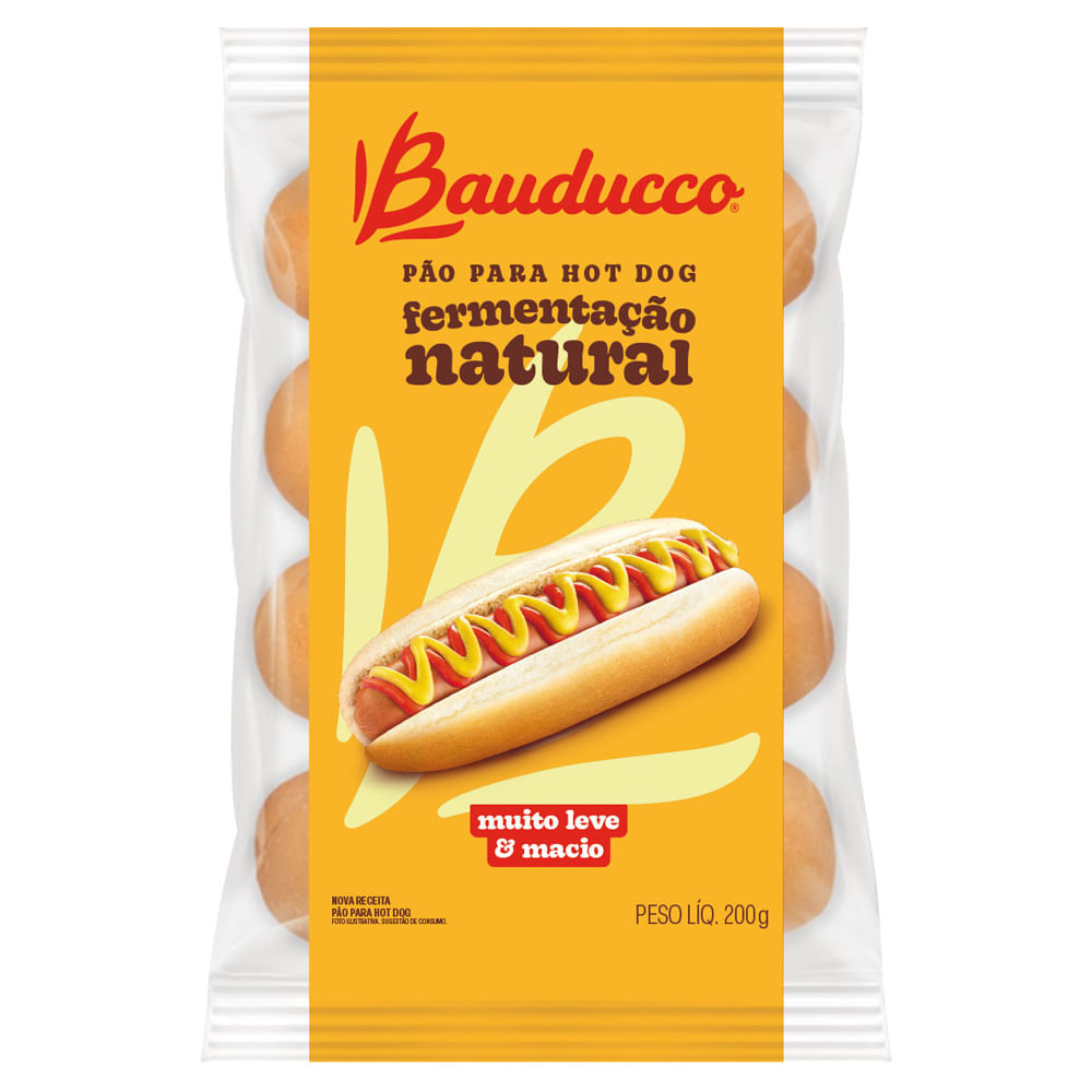 Encontraproduto.com.br - Pão para Hot-Dog Bauducco Pacote 200g