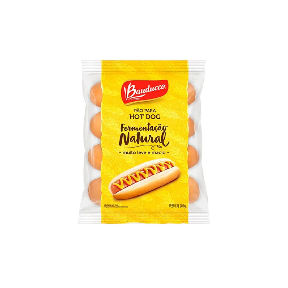 Encontraproduto.com.br - Pão para Hot-Dog Bauducco Pacote 200g