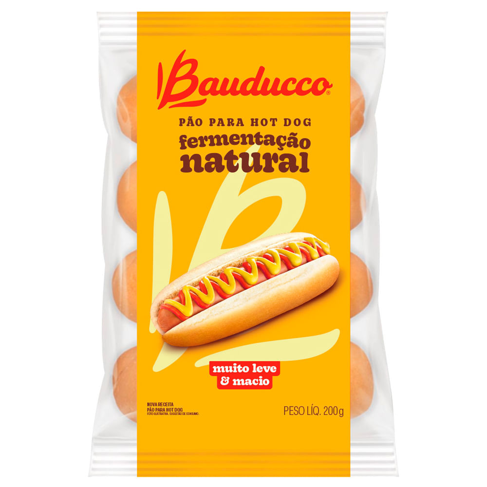 Encontraproduto.com.br - Pão para Hot-Dog Bauducco Pacote 200g