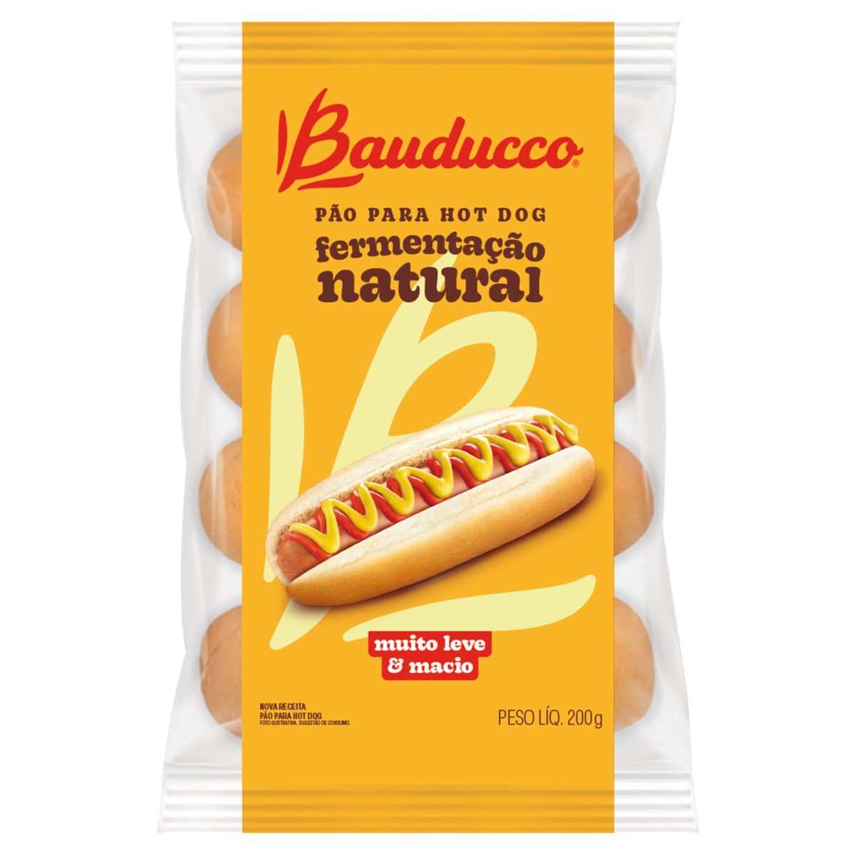 Encontraproduto.com.br - Pão para Hot-Dog Bauducco Pacote 200g