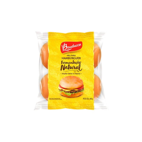 Encontraproduto.com.br - Pão p/ Hambúrguer Bauducco Pacote 200g