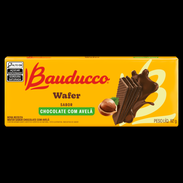 Encontraproduto.com.br - Wafer Bauducco Chocolate E Avela 92g