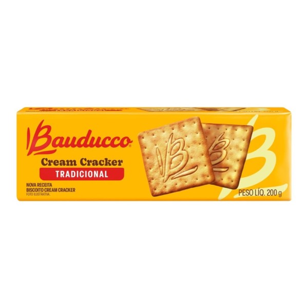 Encontraproduto.com.br - Biscoito Cream Cracker Tradicional Bauducco 165g