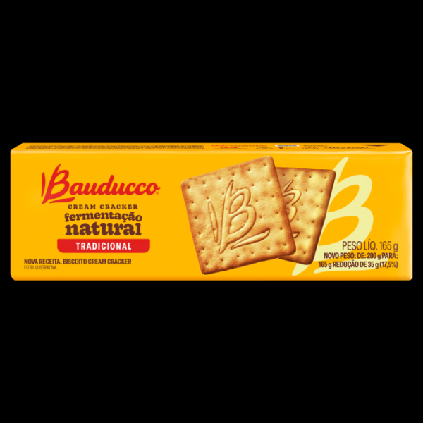 Encontraproduto.com.br - Biscoito Cream Cracker Tradicional Bauducco 165g