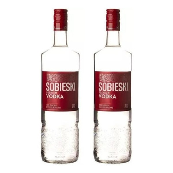 Vodka Sobieski Premium Garrafa 1 L