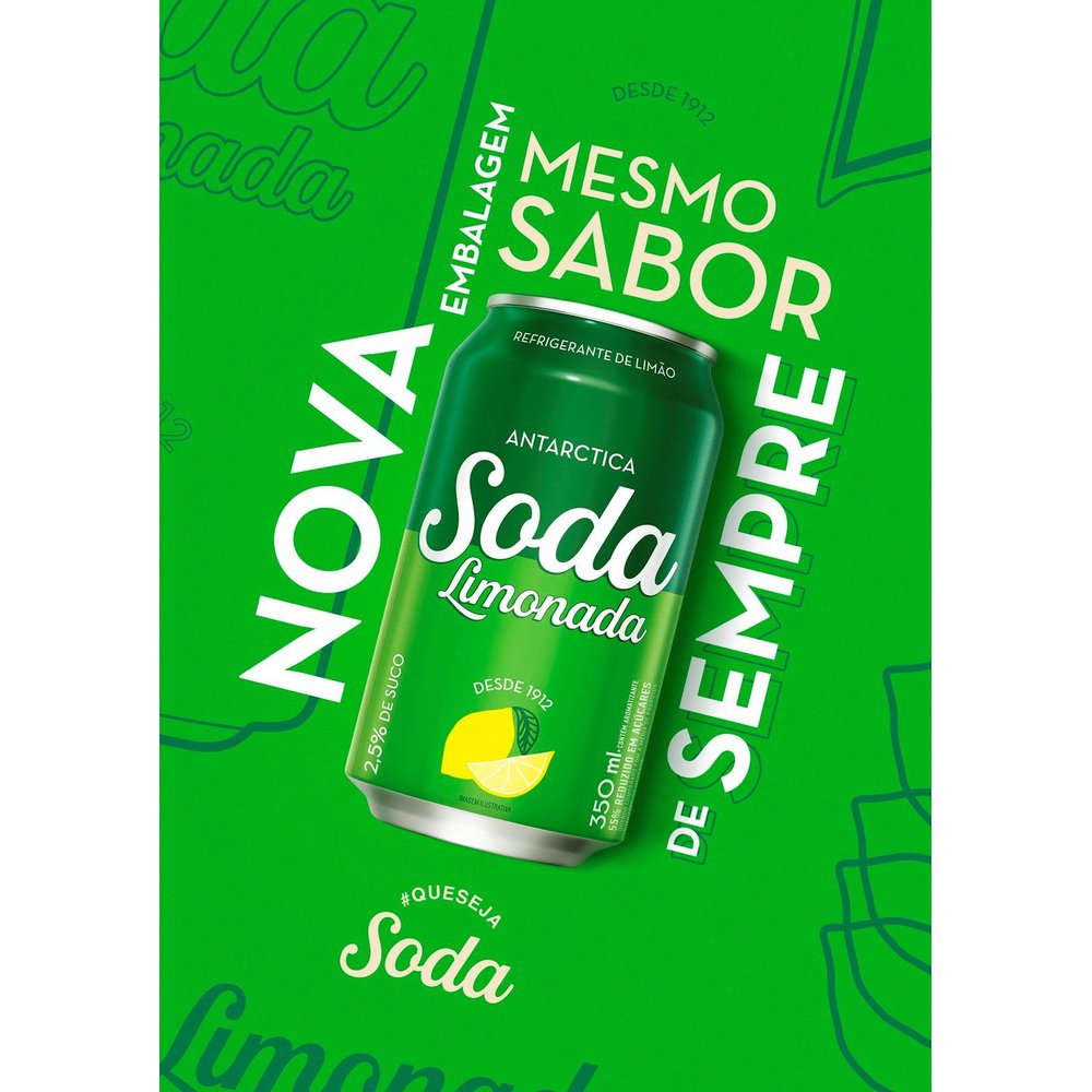 Encontraproduto.com.br - Refrigerante Soda Antarctica Lata 350ml