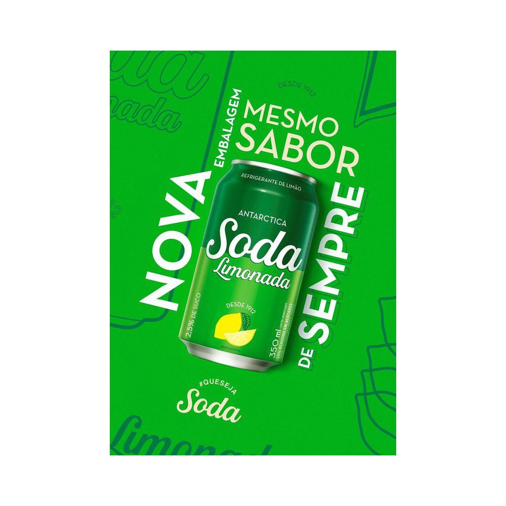 Encontraproduto.com.br - Refrigerante Soda Antarctica Lata 350ml