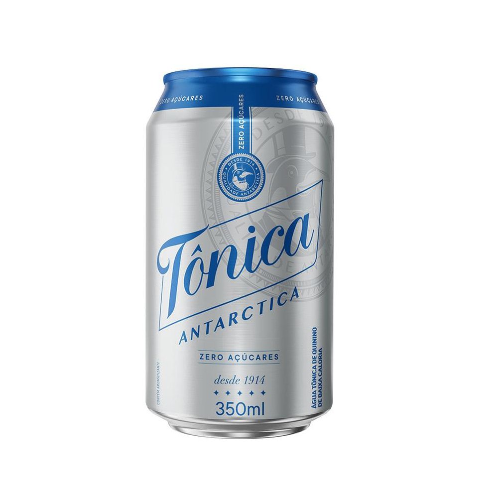 Água Tônica Antarctica Zero Açúcar Lata 350ML
