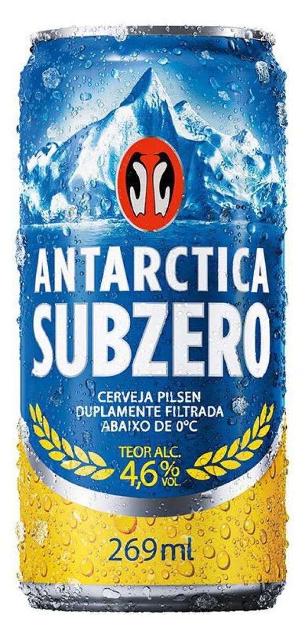 Encontraproduto.com.br - Cerveja Pilsen Lager Antarctica Pack com 15 Unidades de 269ml