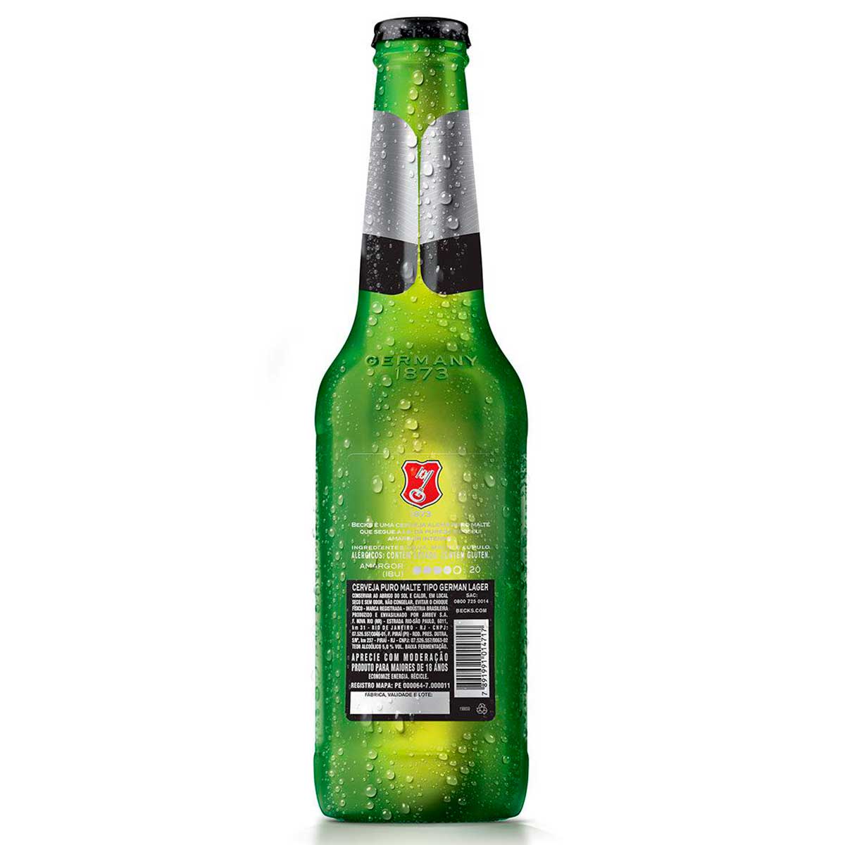 Encontraproduto.com.br - Cerveja Becks Puro Malte 330ml Long Neck