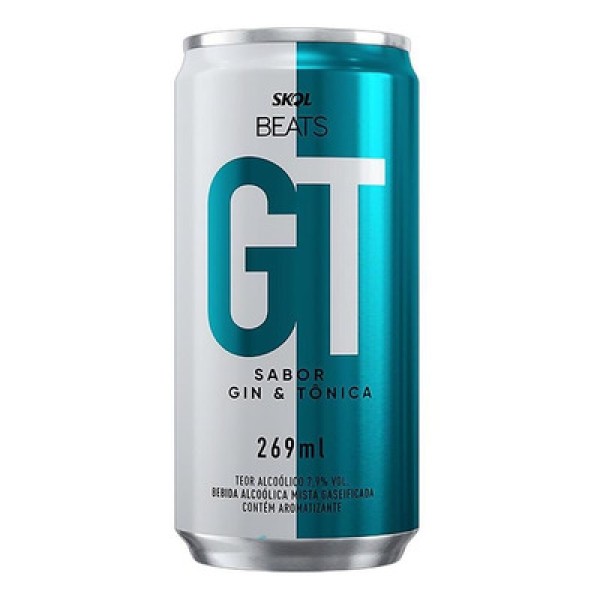 Encontraproduto.com.br - Drink Pronto Beats Drinks GT Sabor Gin&Tônica 269ml Lata