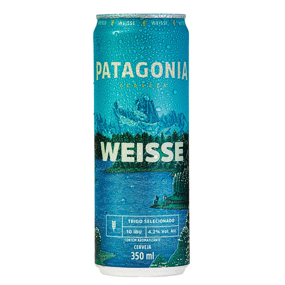 Encontraproduto.com.br - Cerveja Patagonia Weisse Lata 350 ml