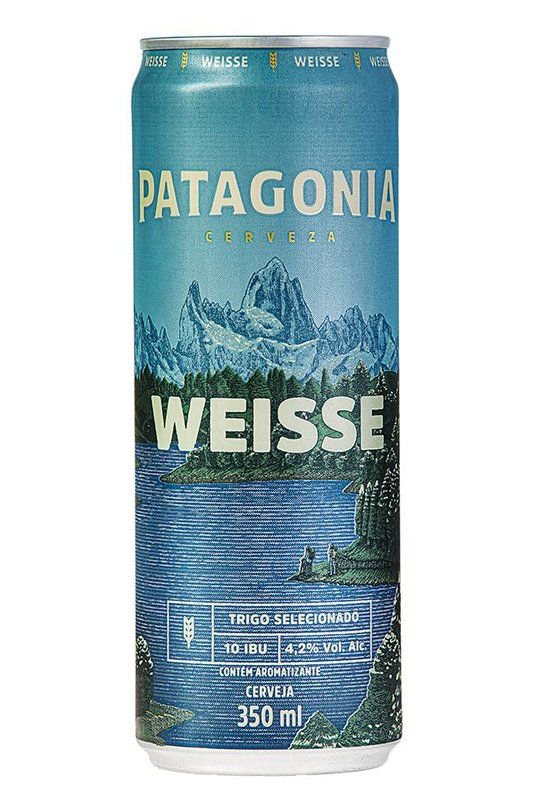 Encontraproduto.com.br - Cerveja Patagonia Weisse Lata 350 ml