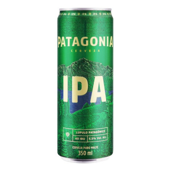 Encontraproduto.com.br - Cerveja Patagonia IPA Lata com 350ml