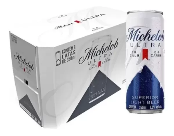 Encontraproduto.com.br - Cerveja Superior Light Michelob Ultra Lata 350ml