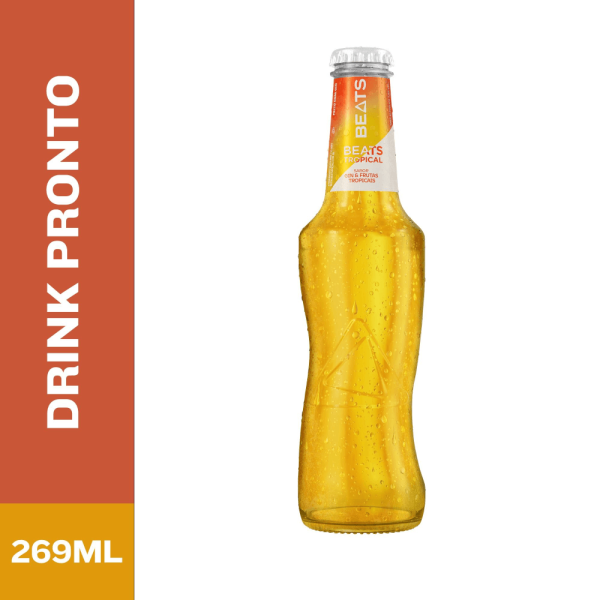 Encontraproduto.com.br - Skol Beats Tropical Garrafa 269ml - Pack C/6un